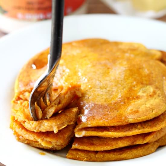 Easiest Pumpkin Pancakes