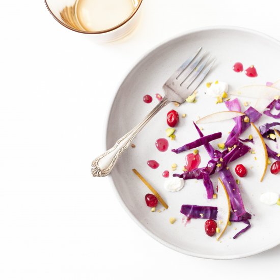Cranberry Cabbage Slaw