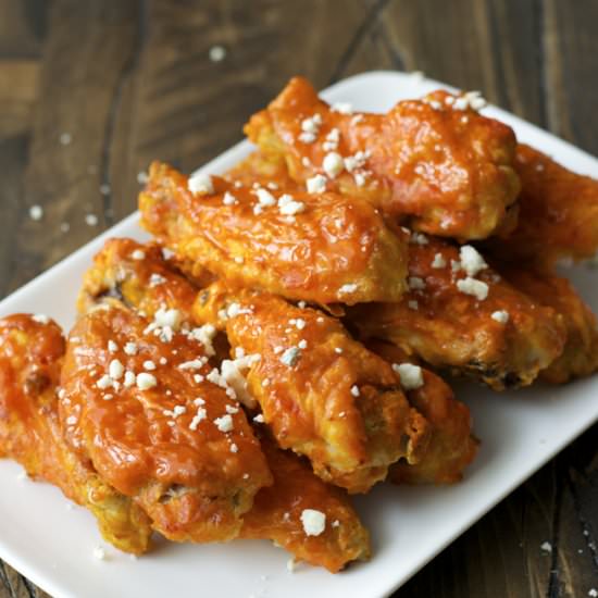 Ultra crispy baked Buffalo Wings