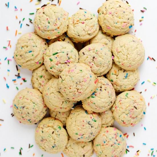 Funfetti Pudding Cookies