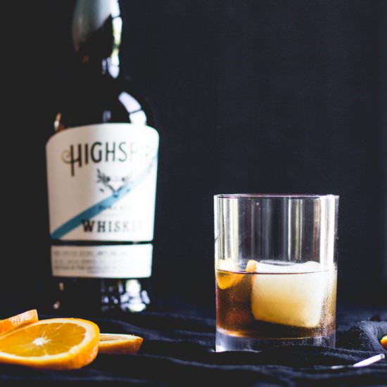 Smoky Maple + Orange Old Fashioned