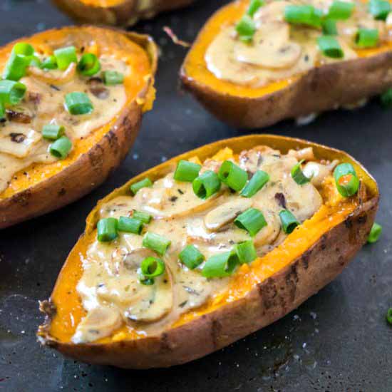 Sweet Potato Boats