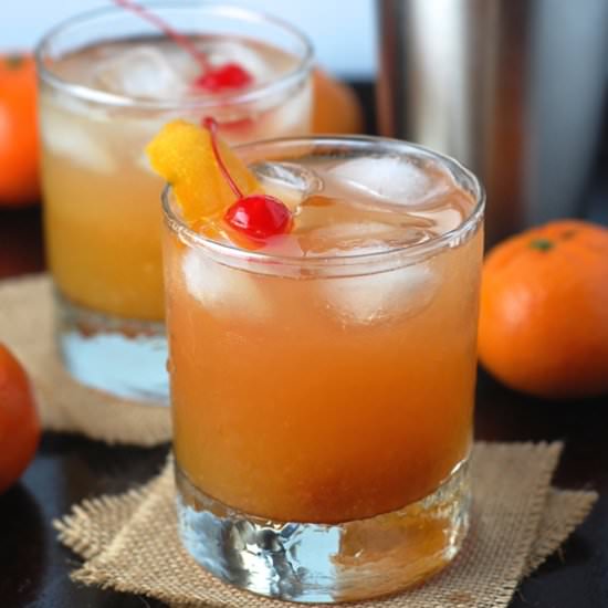 Honey Tangerine Whiskey Sour