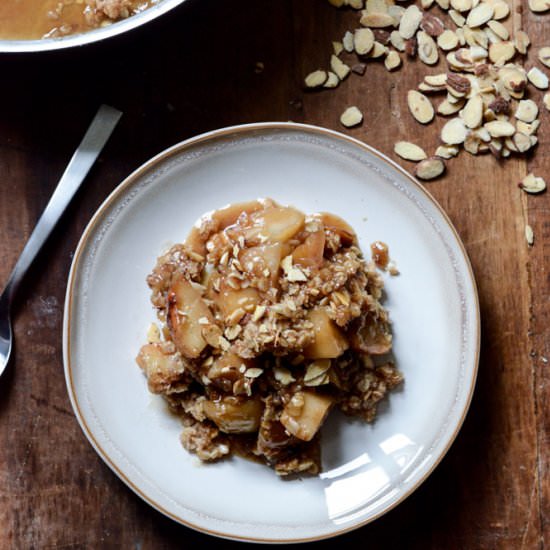 Amaretto Apple Crisp
