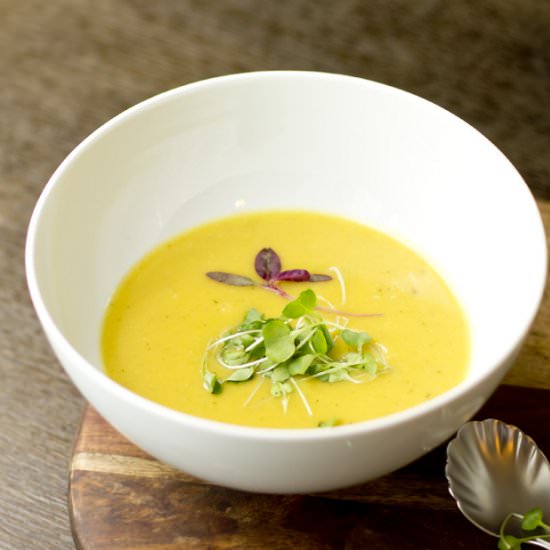 Spiced Delicata Soup