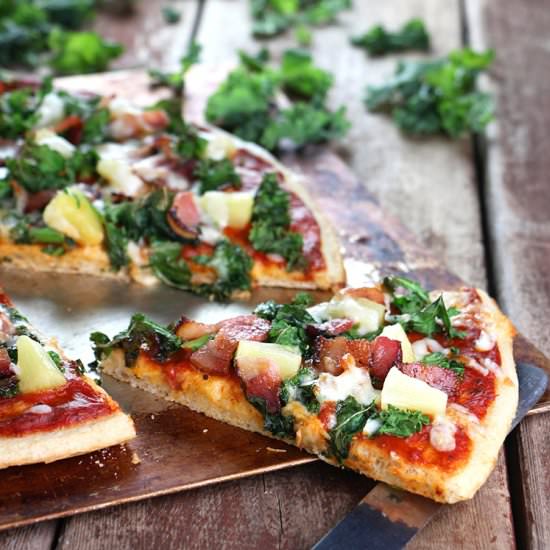 Canadian Bacon Pineapple Pizza