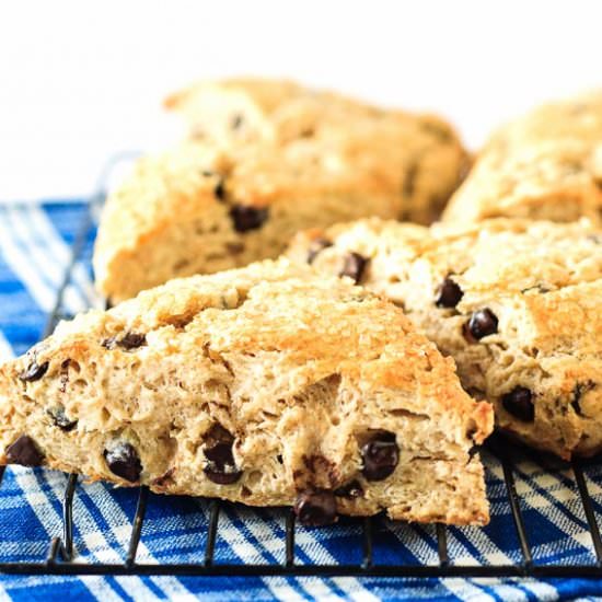 Chocolate Chip Scones