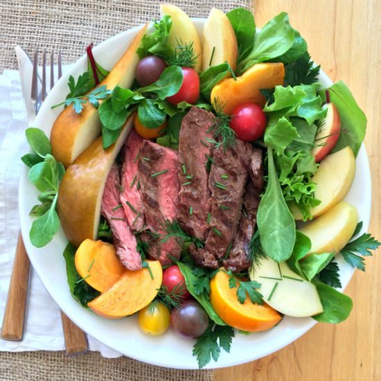 Flap Steak Salad Bowl