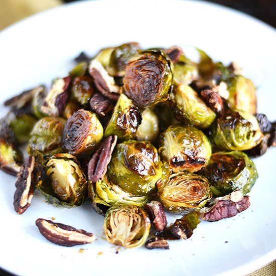 Honey Roasted Brussels Sprouts