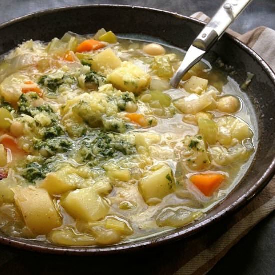 Vegetable Soup au Pistou
