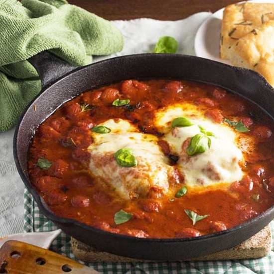 Cherry Tomato and Mozzarella Chicken
