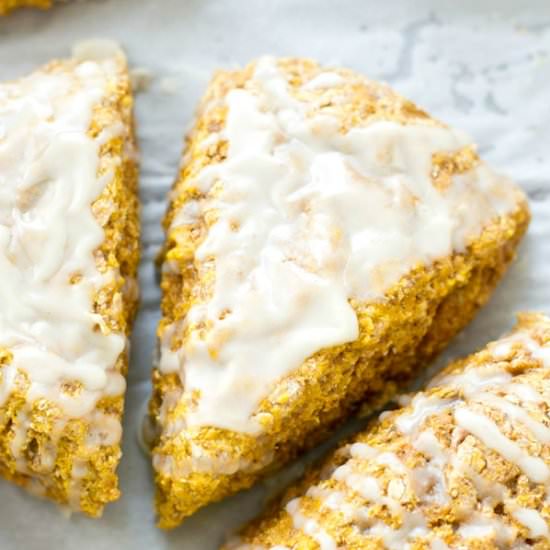Coffee Shop Pumpkin Spice Scones