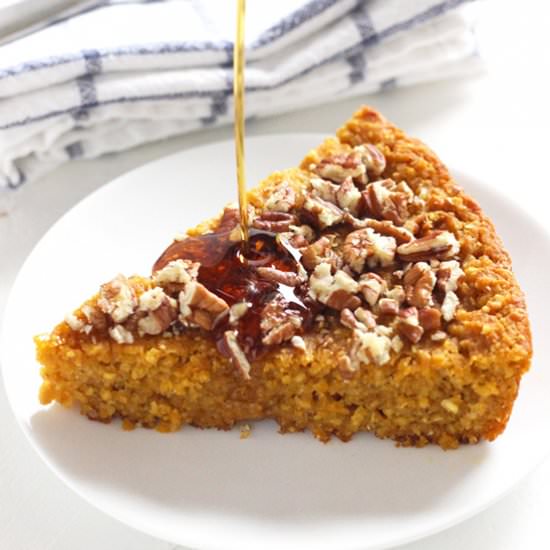 Maple Pecan Pumpkin Cornbread