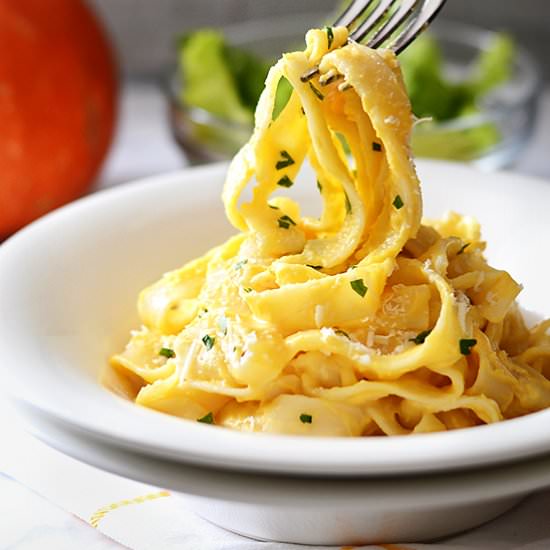 Pumpkin Alfredo Sauce