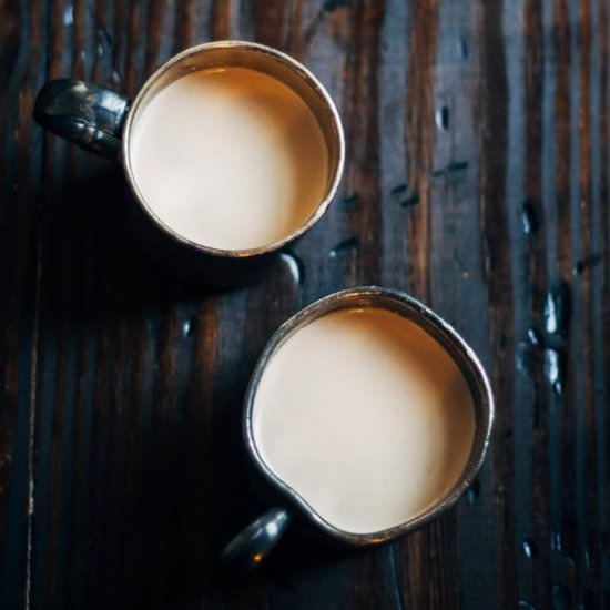 Homemade Walnut + Pecan Milk