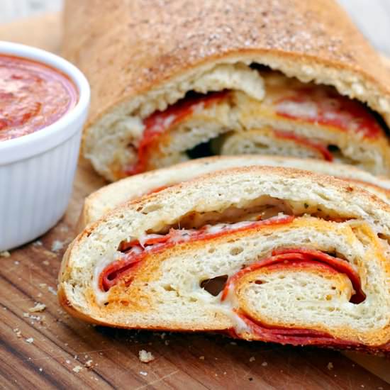 Pepperoni Pizza Bread