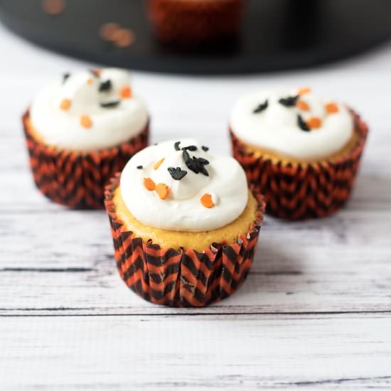 Mini Pumpkin Cheesecakes