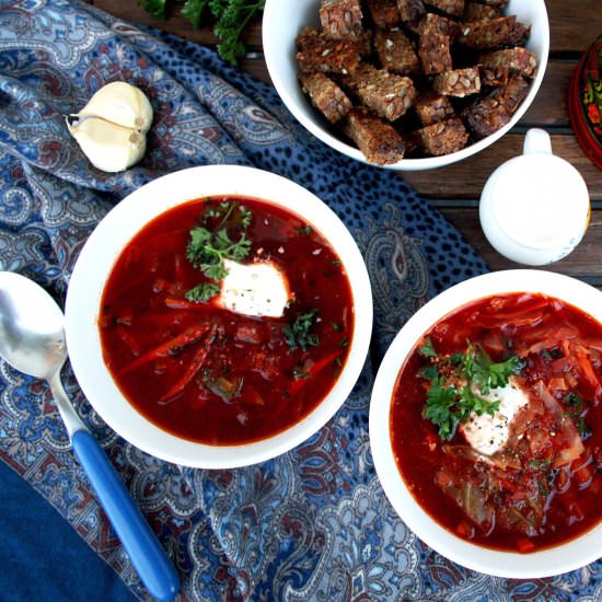 Easy and Healthy Russian-Ukrainian Soup