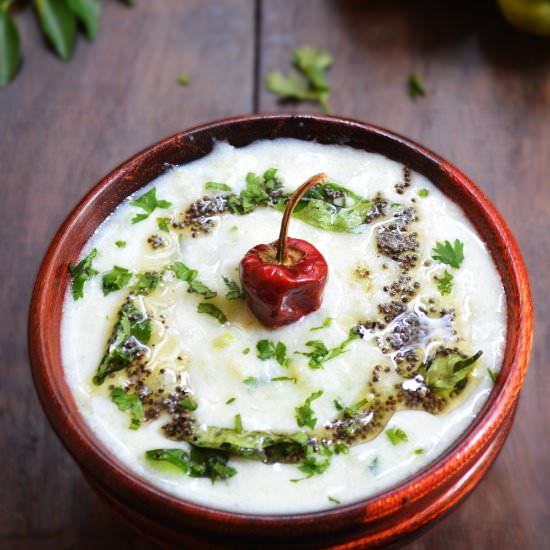 Chayote Squash Raita