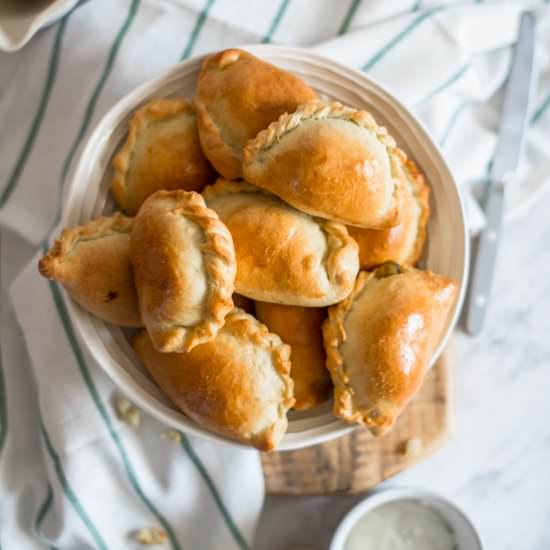 Baked Dumplings with Pumpkin