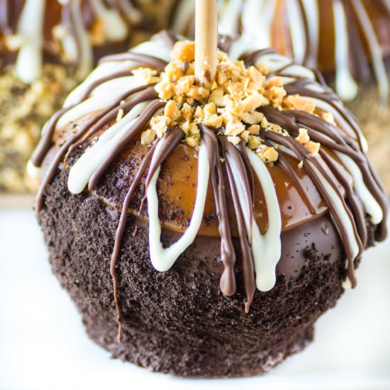 Oreo Caramel Apples