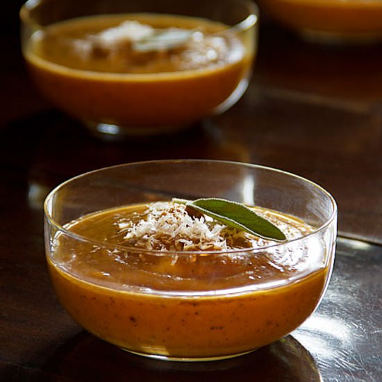 Charred Pumpkin Soup
