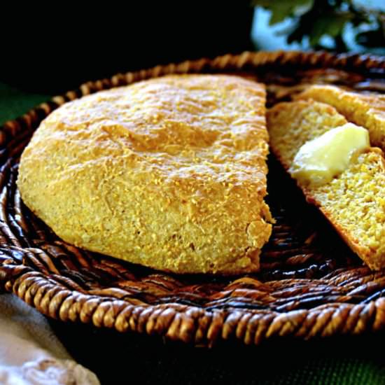 Rustic Yeast Cornbread