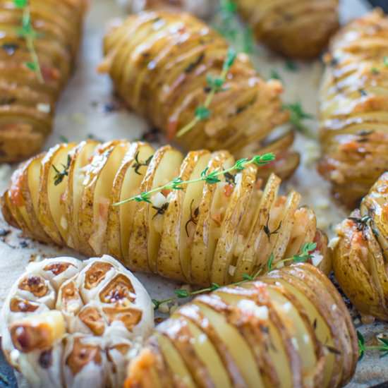 Baked Sliced Potatoes