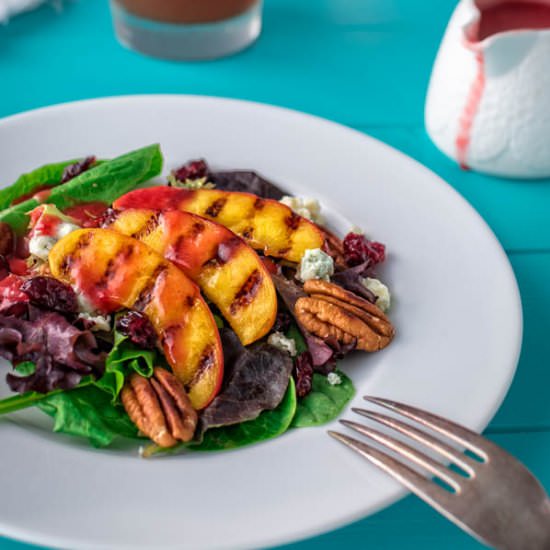 Grilled Nectarine Salad
