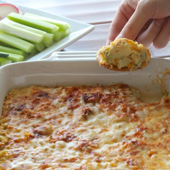 Healthy Hot Broccoli Dip