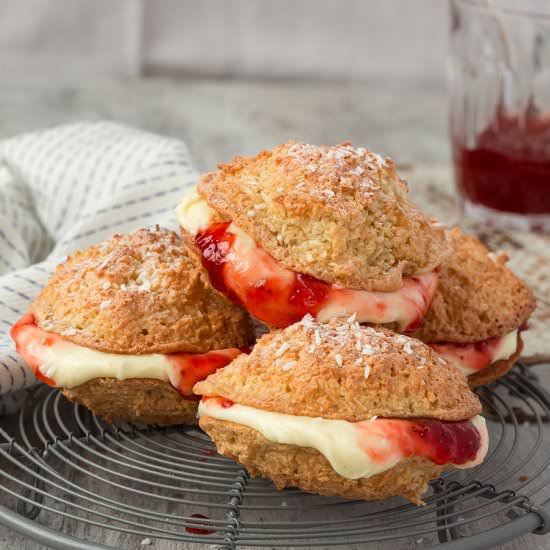 Coconut Sandwich Cookies