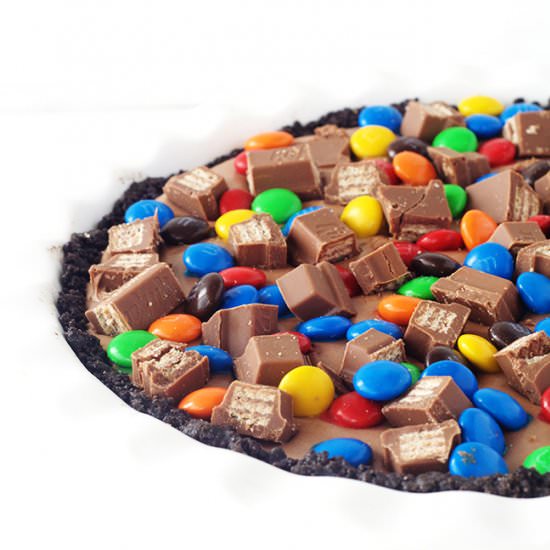 Candy Bar Chocolate Mousse Bar