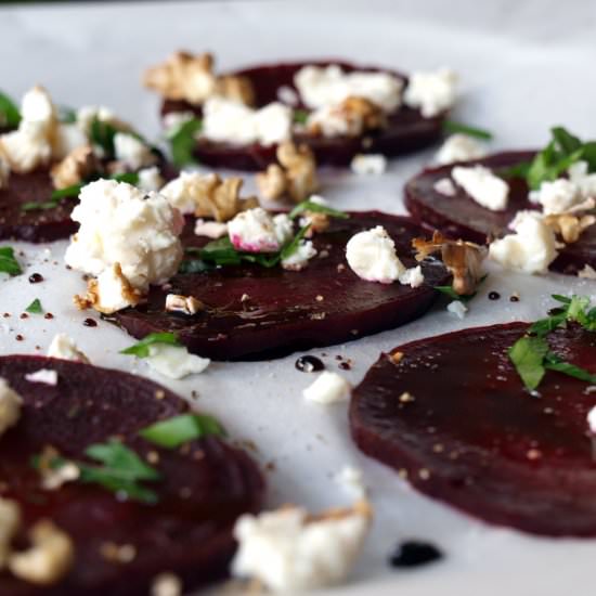 Beetroot Carpaccio