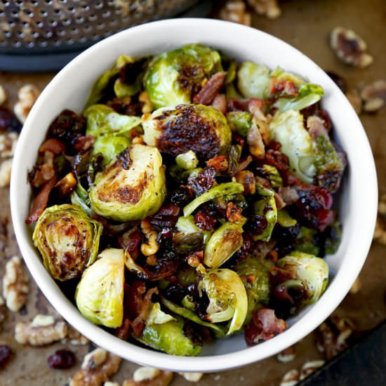 Oven Roasted Brussels Sprouts