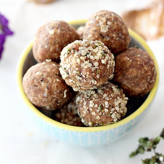 5 Minute Protein Raw Energy Bites