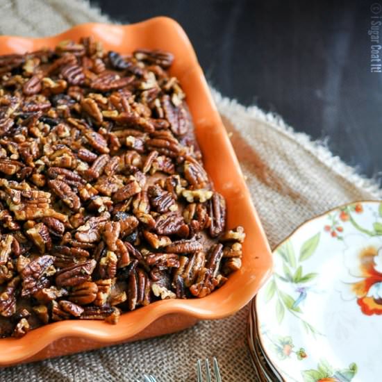 Chocolate Pecan Crunch Banana Bread