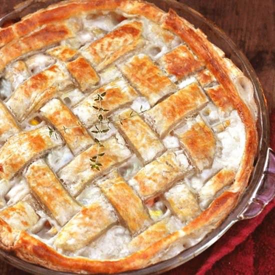 Puff Pastry Chicken Pot Pie