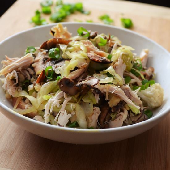 Grain Free Chicken “Lo-Mein”