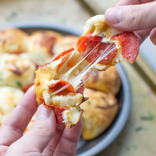 Cheese and Pepperoni Bites