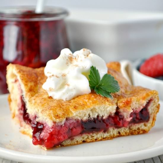 4-Ingredient Raspberry Danish