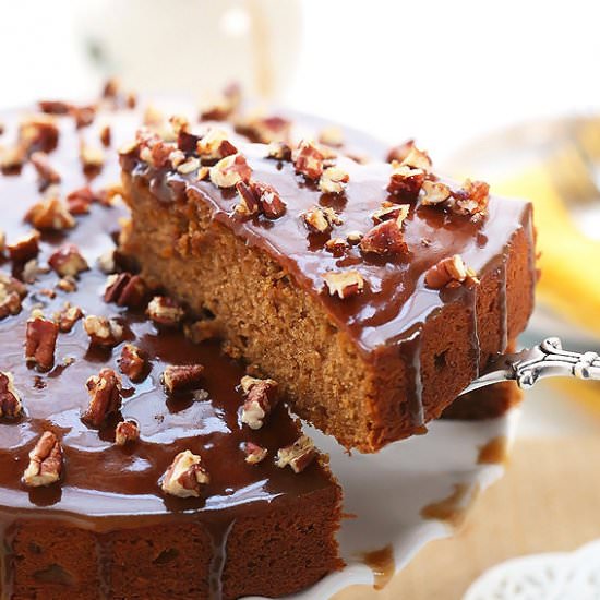 Sweet Potato Toffee Cake