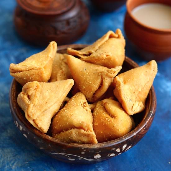 Moong Dal Mini Samosa