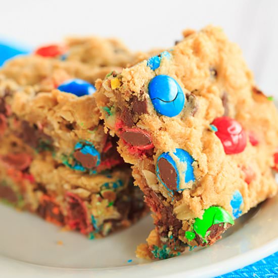 Monster Cookie Bars