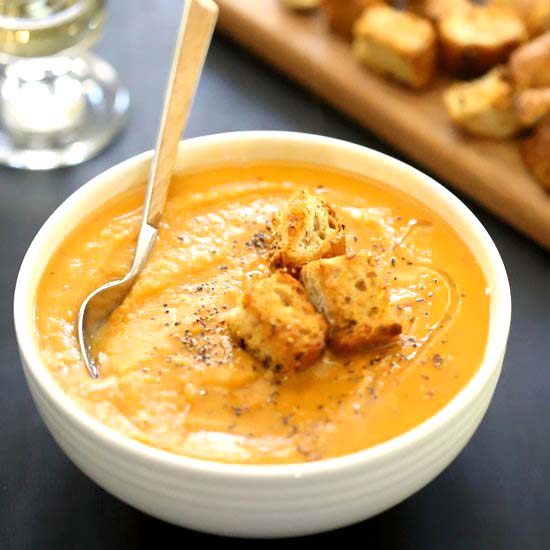 Ginger Sweet Potato Soup