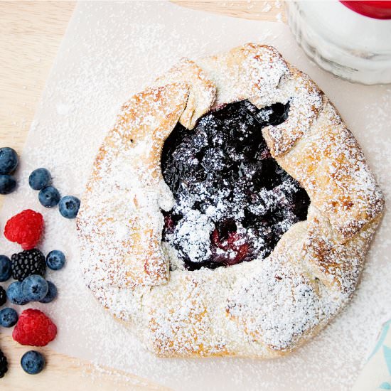 Mixed Berry Galette