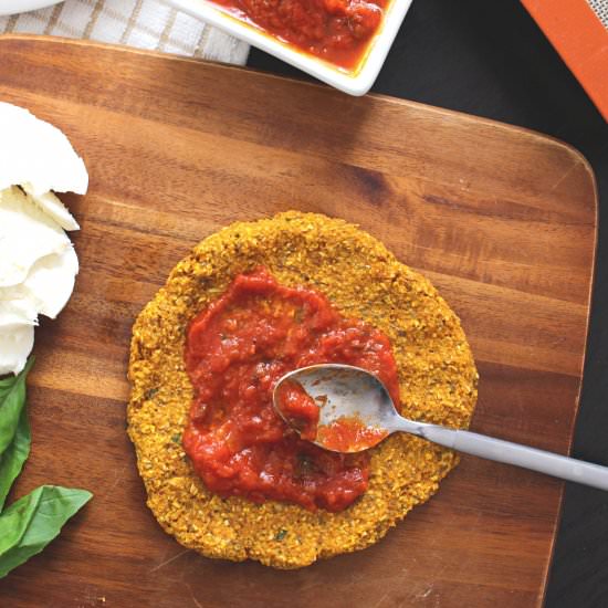 Personal Pumpkin Pizza Crust