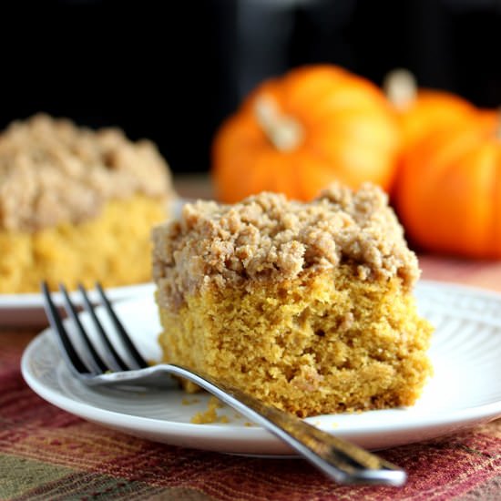 Pumpkin Crumb Cake