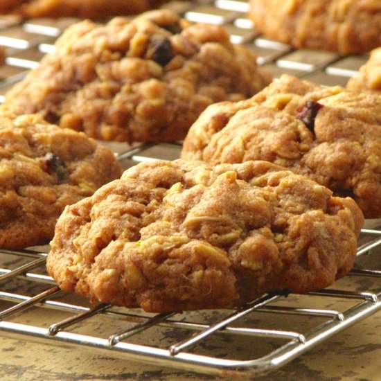 Pumpkin Oat Cookies