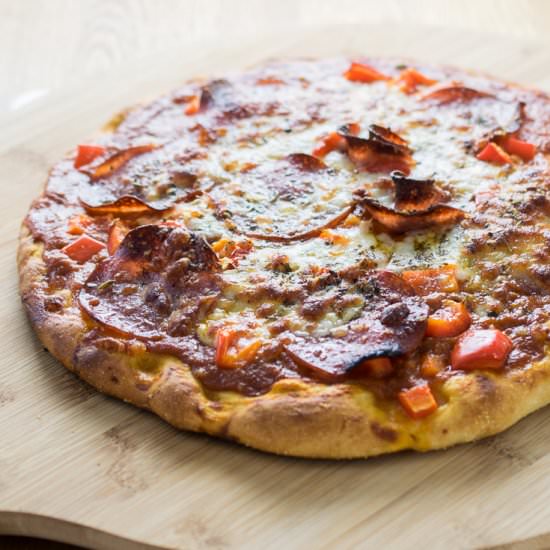 Fennel Salami Pizza