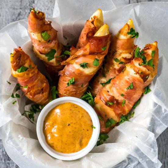 Prosciutto Wrapped Chicken Tenders